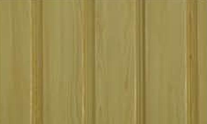 Pine Wood Soffit Design Interior Wall & Ceiling Panel Louvers Yellow 10x1.1 Ft -