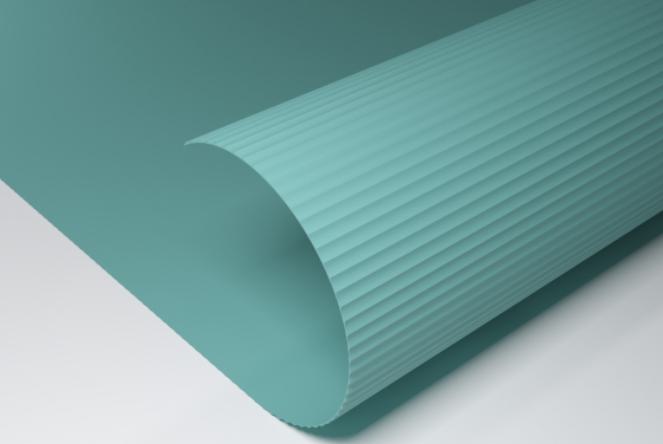 Pink Plain Colour Wood Pulp Flexible Soft Louver Colors 8x4 Ft - Tr 803