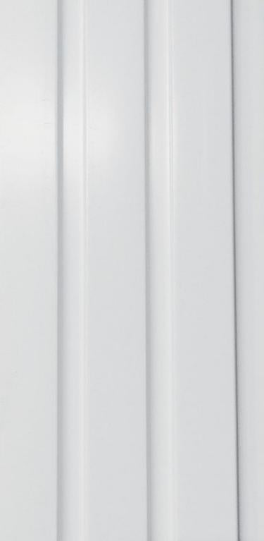 Plain Colour Finish White Charcoal Louvers Colors 9.2x0.41 Ft - Cb 103