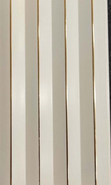 Color Box Plain Colour Finish White Charcoal Louvers 9.2x0.41 ft plain colors White CB 118