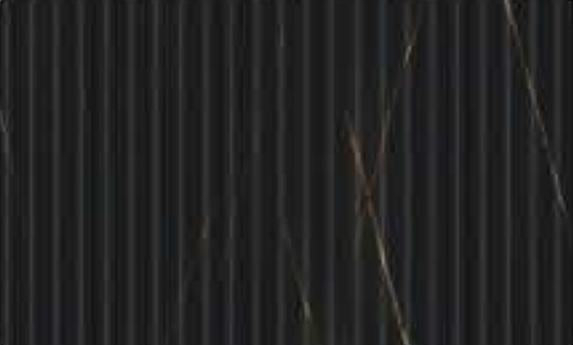 Pare Panels Portoro Pyramid Design Interior & Exterior Wall & Ceiling Panel 10x0.45 ft marble & stone louvers Black Portoro_10