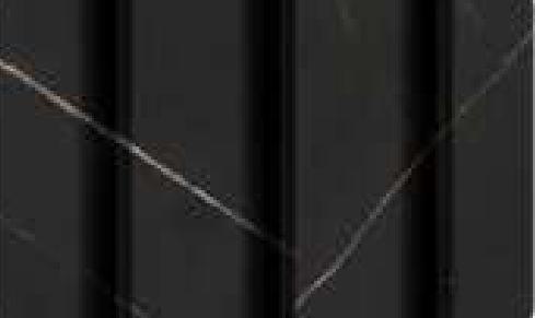Pare Panels Portoro Wave Design Interior & Exterior Wall & Ceiling Panel 10x0.88 ft marble & stone louvers Grey Portoro_10