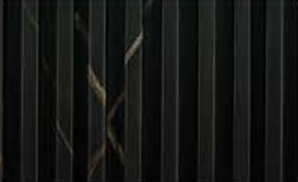 Portoro Vertica Design Interior & Exterior Wall Ceiling Panel Marble Stone Louvers Grey 10x0.68 Ft - 10