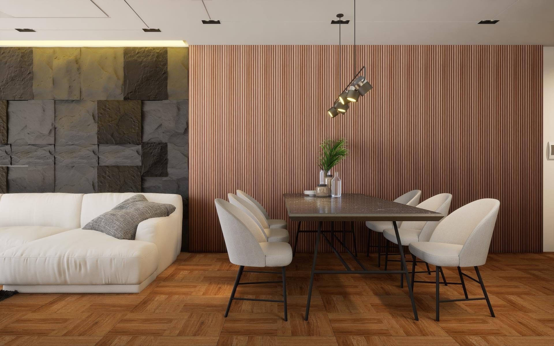 Provo Solid Wood Louvers/Panels 8x0.47 ft wood Brown Provo_6.5