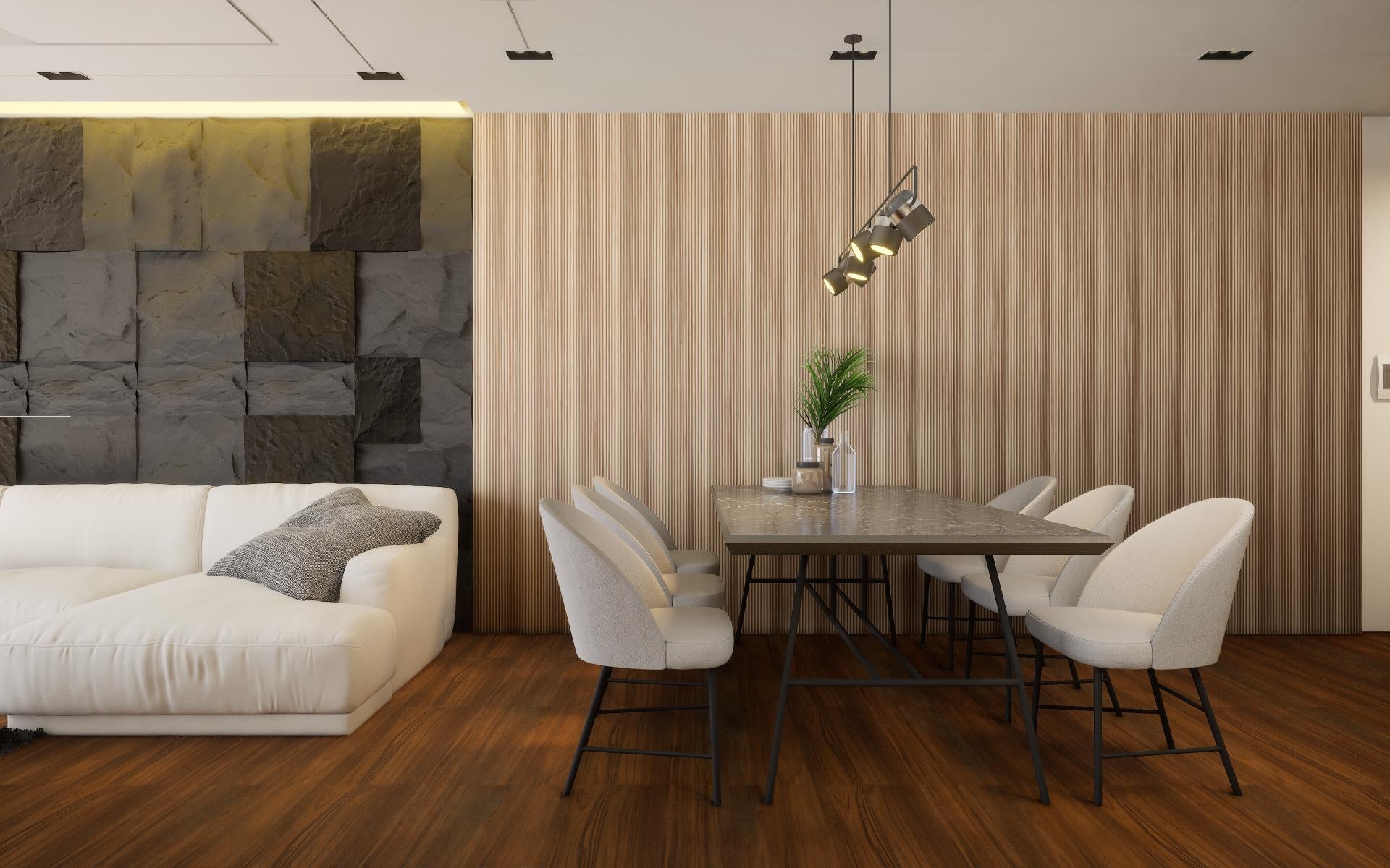 Provo Solid Wood Louvers/Panels 8x0.47 ft wood Brown Provo_6.5