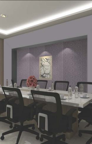 2520 Pvc,charcoal - Based Decorative Wall Panel Designer Purple 8x2 Ft Tr 1921