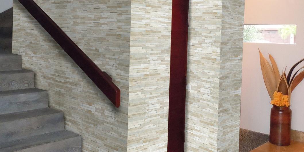 Rocklite Series Panel Designer Louvers Ivory R20007