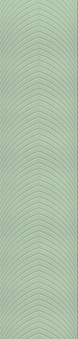 Charcoal Louvers Designer Green 8x1 Ft - Ra 8131