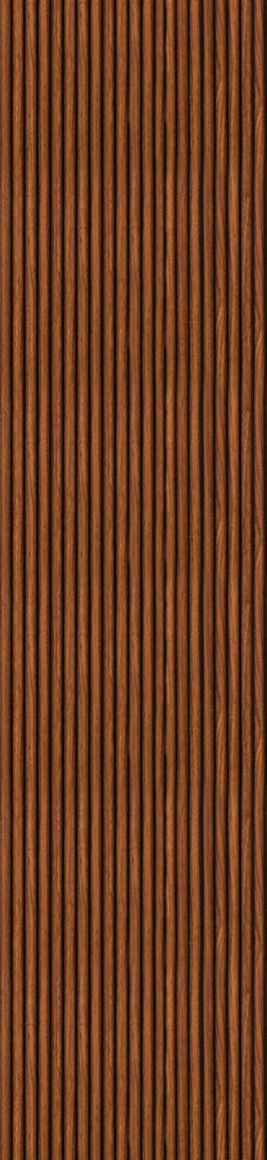 Charcoal Louvers Plain Colors Brown 8x1 Ft - Ra 8141