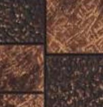 Brown Charcoal Louver Panel Designer 8x2 Ft - Rc 101