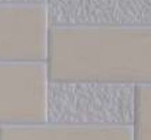 White Charcoal Louver Panel Designer 8x2 Ft - Rc 107
