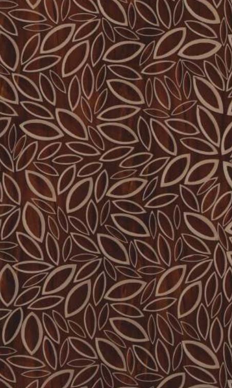 Brown Charcoal Louver Panel Designer 8x2 Ft - Rc 133