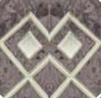 Brown Charcoal Louver Panel Designer 8x2 Ft - Rc 3304