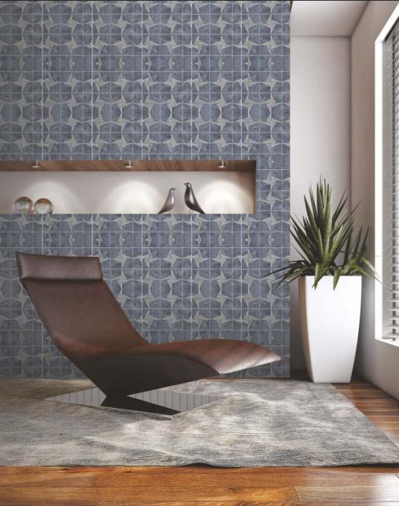 Grey Charcoal Louver Panel Designer 8x2 Ft - Rc 3306