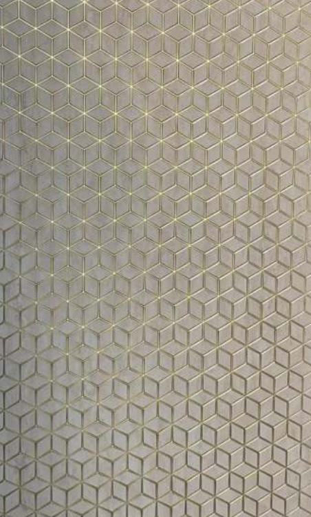 Grey Charcoal Louver Panel Designer 8x2 Ft - Rc 3314