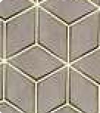 Grey Charcoal Louver Panel Designer 8x2 Ft - Rc 3314