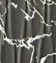 Black Charcoal Louver Panel Designer 8x2 Ft - Rc 3316