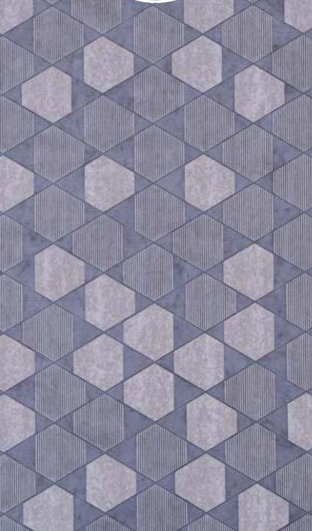 Brown Charcoal Louver Panel Designer 8x2 Ft - Rc 3325