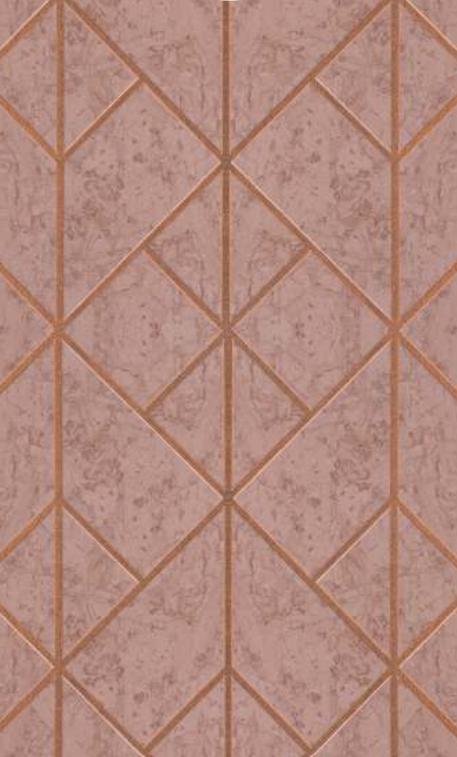 Brown Charcoal Louver Panel Designer 8x2 Ft - Rc 3335