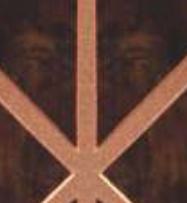 Brown Charcoal Louver Panel Designer 8x2 Ft - Rc 3336