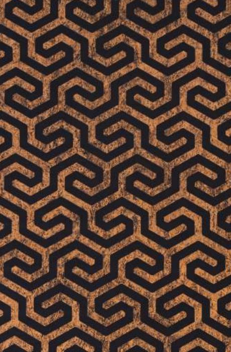 Brown Charcoal Louver Panel Designer 8x2 Ft - Rc 3337