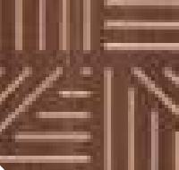 Brown Charcoal Louver Panel Designer 8x2 Ft - Rc 5517