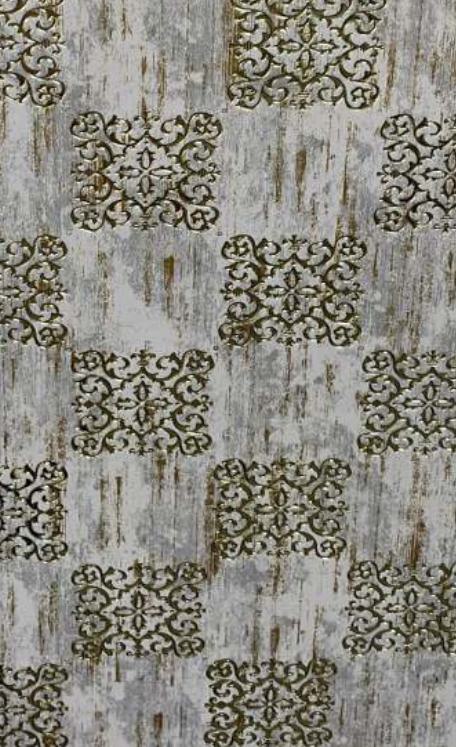 Beige Charcoal Louver Panel Designer 8x2 Ft - Rc 802
