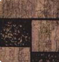 Brown Charcoal Louver Panel Designer 8x2 Ft - Rc 846