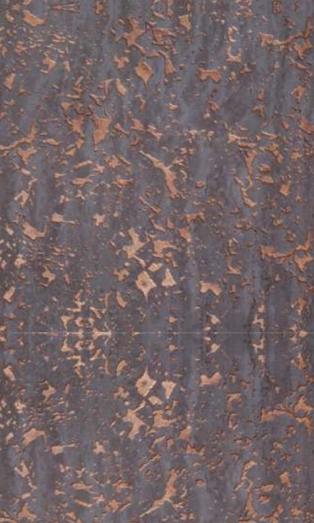 Brown Charcoal Louver Panel Marble & Stone 8x2 Ft - Rc 905