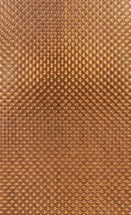 Brown Charcoal Louver Panel Designer 8x2 Ft - Rc 907