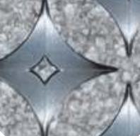 Blue Charcoal Louver Panel Designer 8x2 Ft - Rc 909