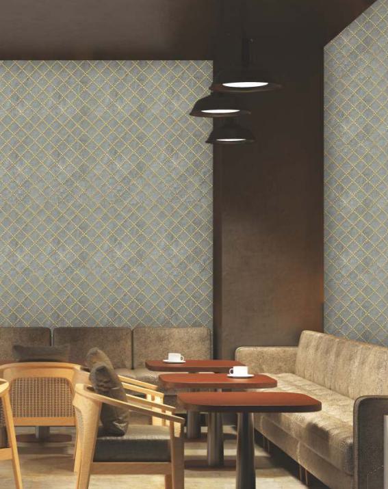 Grey Charcoal Louver Panel Designer 8x2 Ft - Rc 917