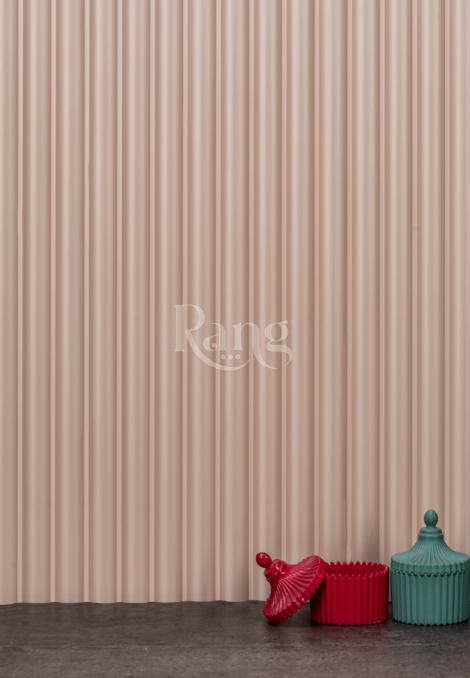 Groove Pastel Series Charcoal Louvers Plain Colors Brown 9x0.4 Ft - Rg 5243