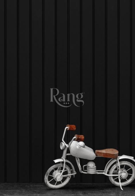 Groove Pastel Series Charcoal Louvers Plain Colors Black 9x0.4 Ft - Rg 5249