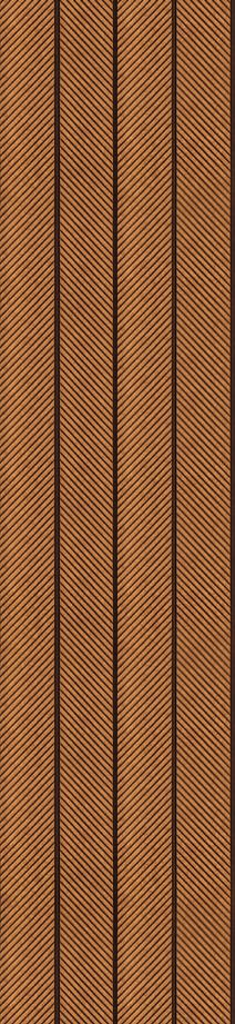 Onit Series Charcoal Louvers Designer Brown 9x1.03 Ft - Ro 9004