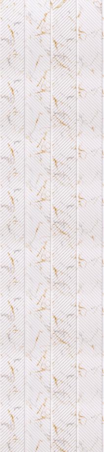 Onit Series Charcoal Louvers Designer White 9x1.03 Ft - Ro 9006
