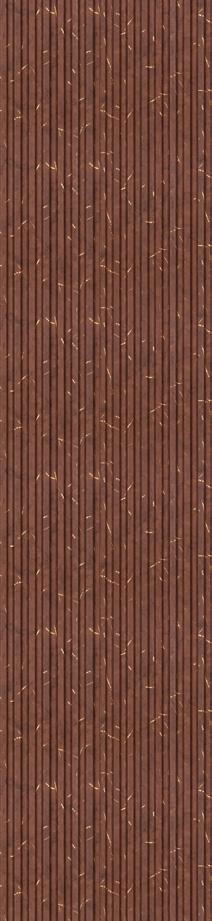 Onit Series Charcoal Louvers Designer Brown 9x1.01 Ft - Ro 9009