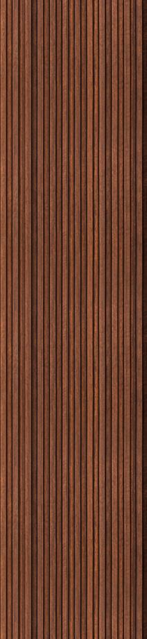 Onit Series Charcoal Louvers Designer Brown 9x0.8 Ft - Ro 9012