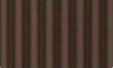 Pare Panels Rame Dome Dual Black Design Interior & Exterior Wall & Ceiling Panel 10x0.7 ft wood louvers Brown Rame_10