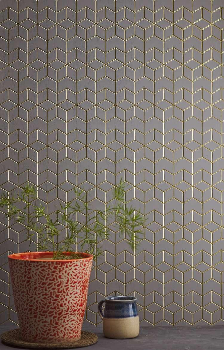 Charco Charm Series Charcoal Decorative Wall Panel Designer Grey 8x2 Ft - Cb 56