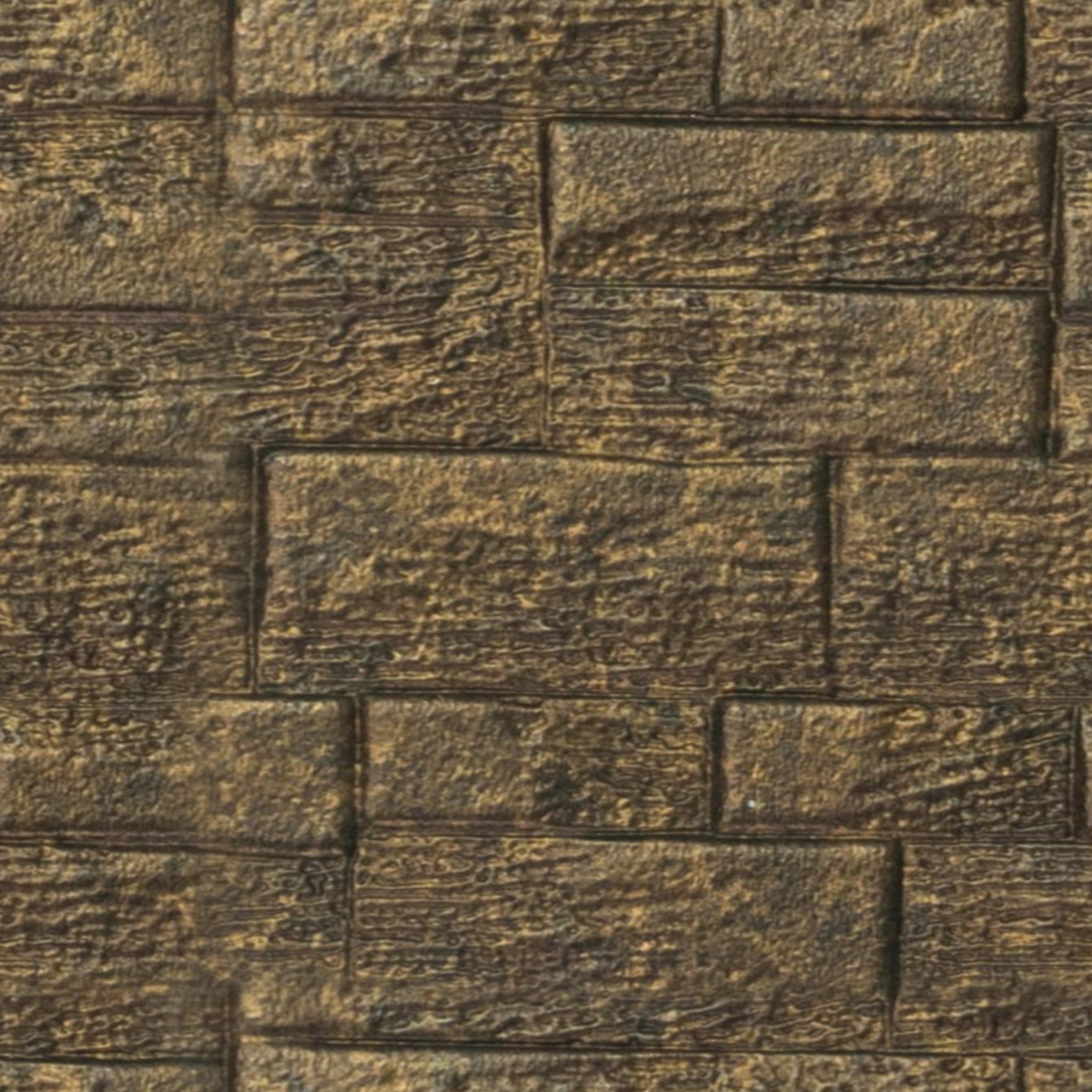 Charco Charm Series Charcoal Decorative Wall Panel Designer Brown 8x2 Ft - Ct 11