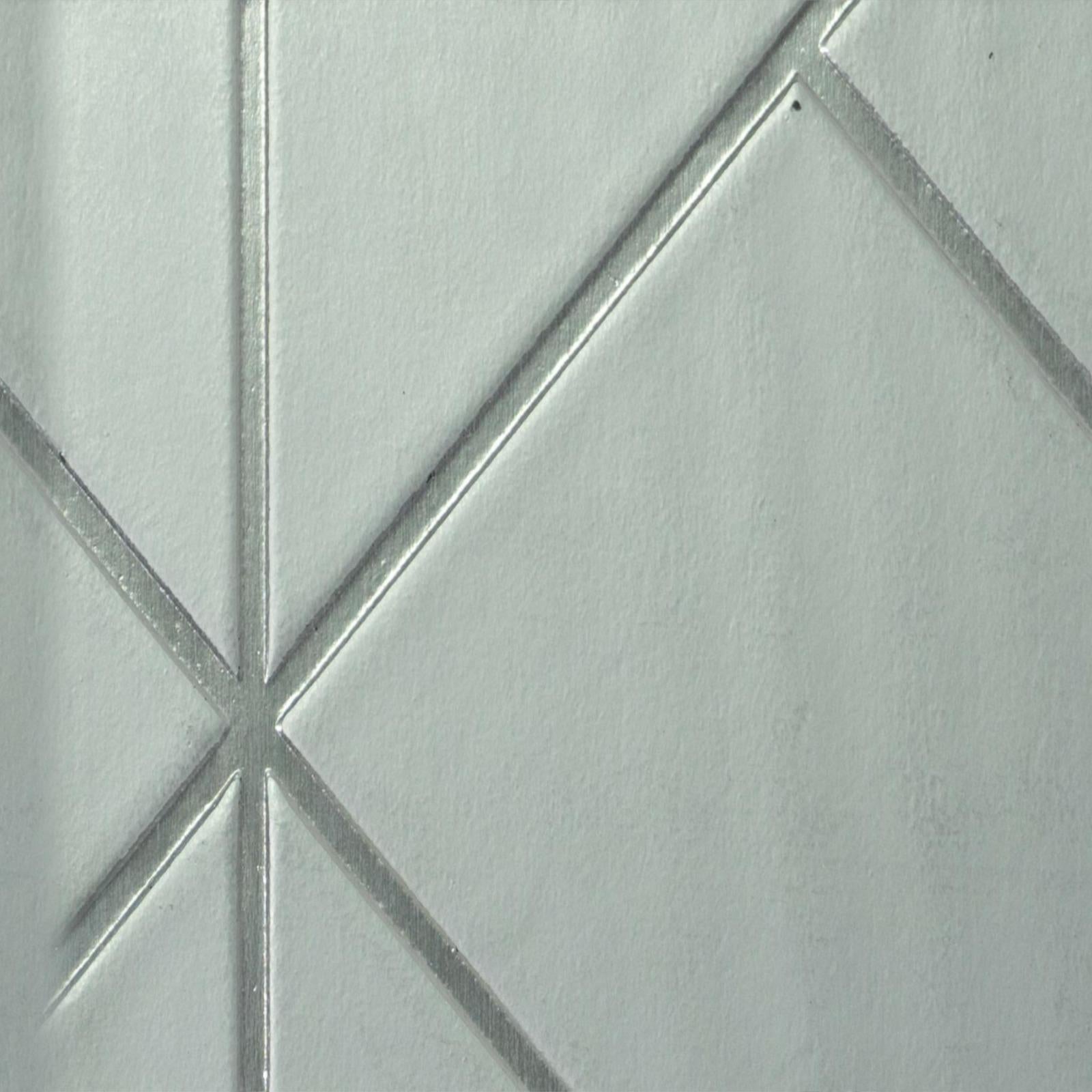 Charco Charm Series Charcoal Decorative Wall Panel Designer White 8x2 Ft - Ea 36