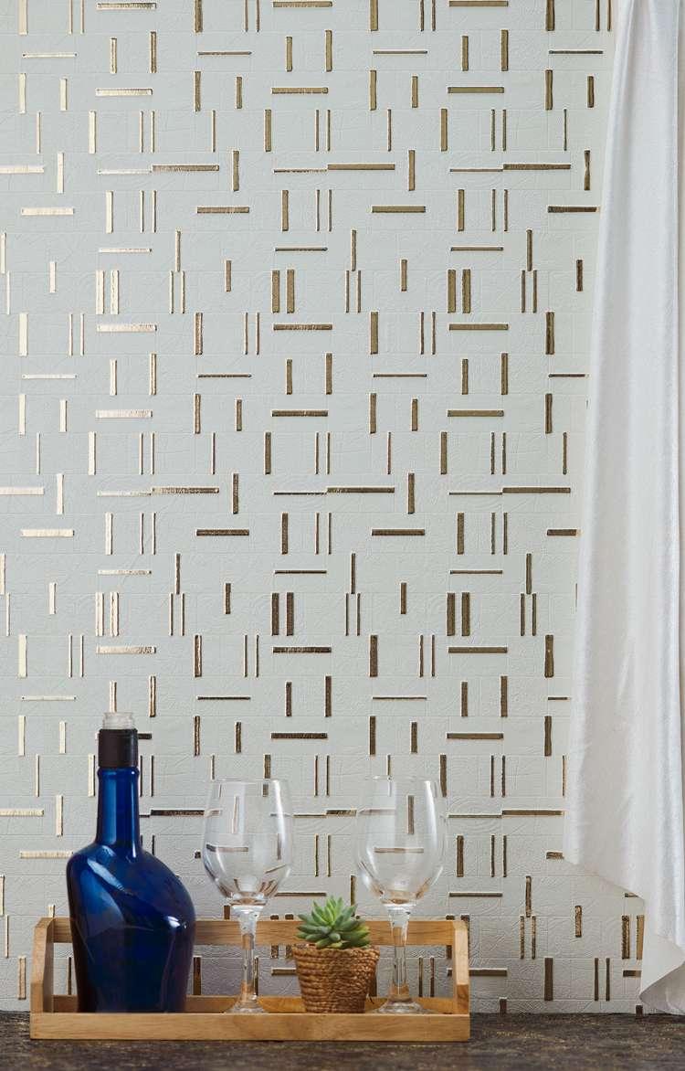 Charco Charm Series Charcoal Decorative Wall Panel Wood White 8x2 Ft - Fm 74