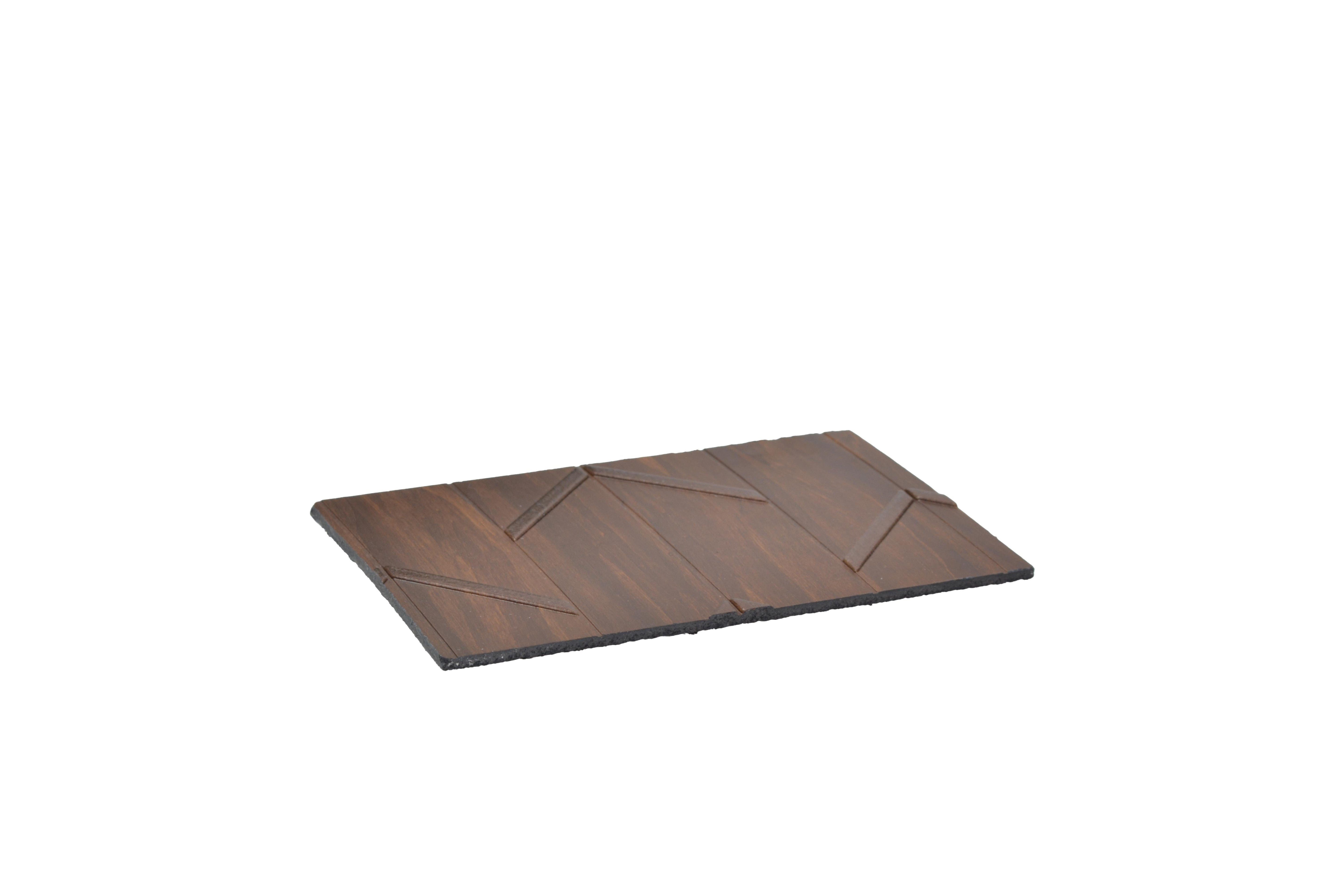 Charco Charm Series Charcoal Decorative Wall Panel Designer Brown 8x2 Ft - Fo 95