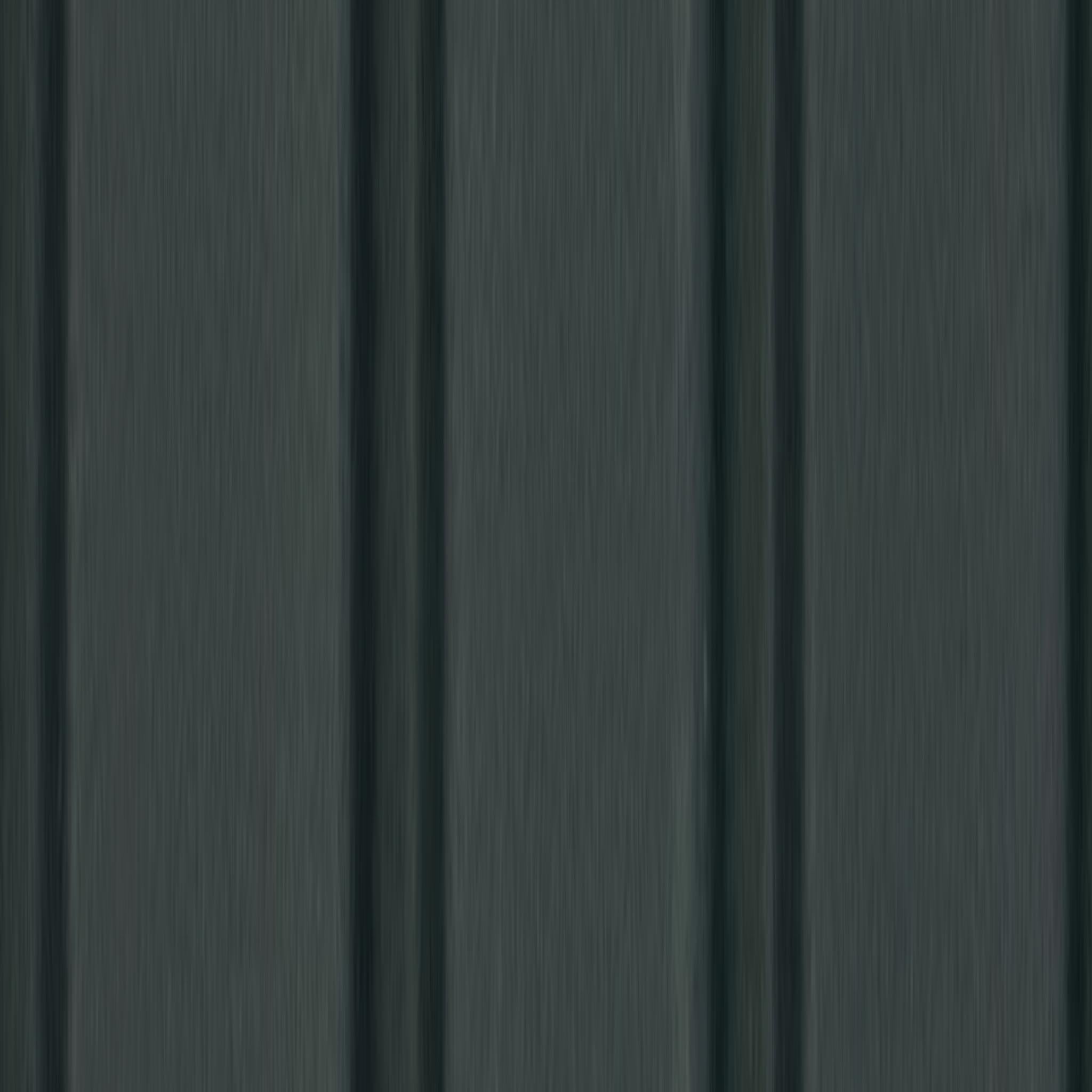 Groove Seamless Planks Series Charcoal Louvers Plain Colors Black 9x0.41 Ft - Rg 5074