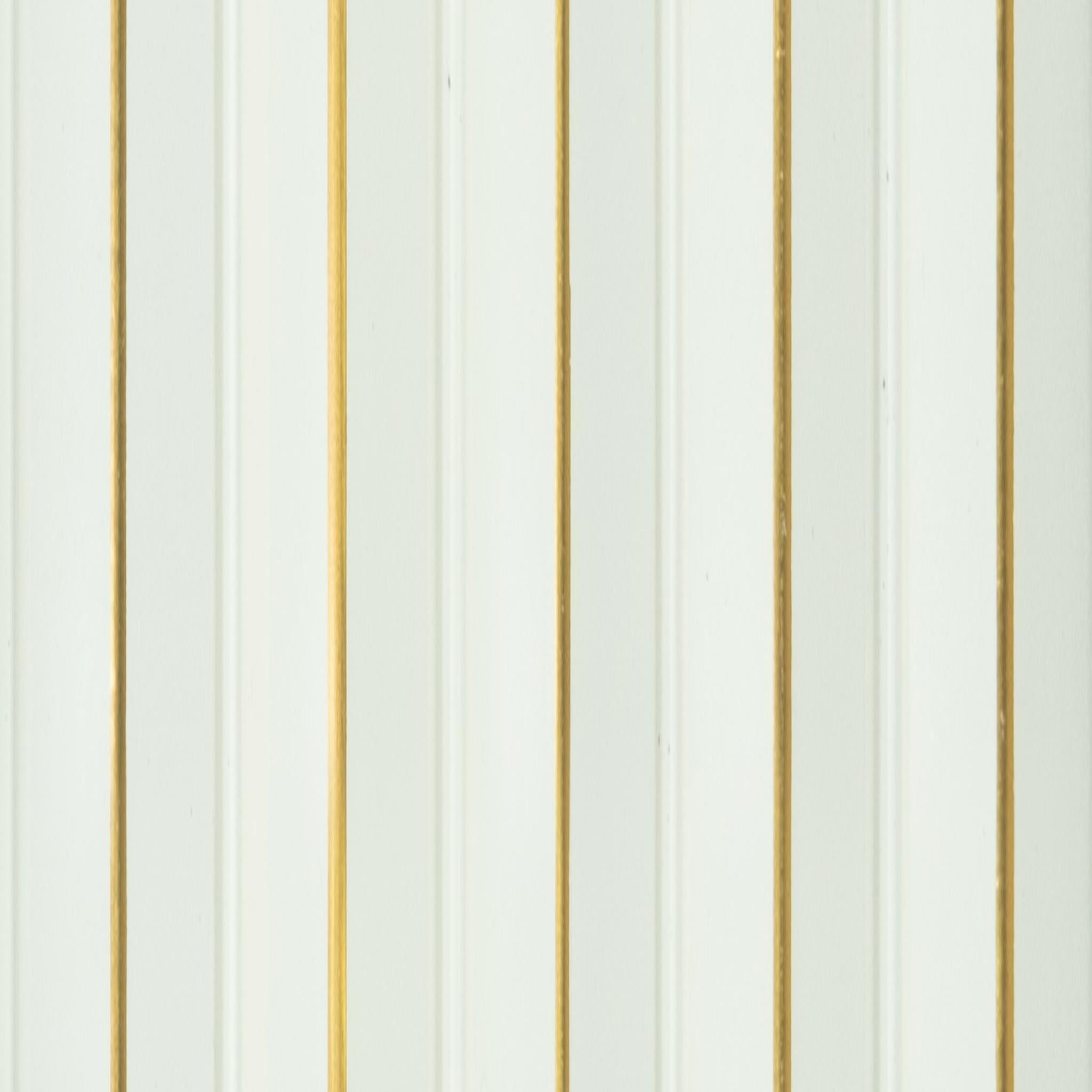 Groove Seamless Planks Series Charcoal Louvers Designer Cream 9x0.55 Ft - Rg 7007