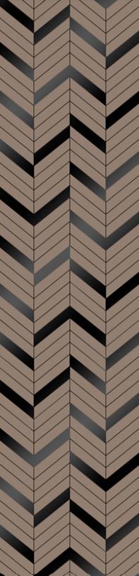 Pebbels Nazrana Series Engraved Acrylic Decorative Wall Panel Wood Beige 8x2 Ft - Rn 305