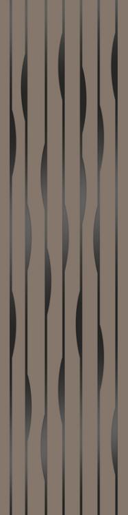 Anchor Nazrana Series Engraved Acrylic Decorative Wall Panel Designer Beige 8x2 Ft - Rn 313