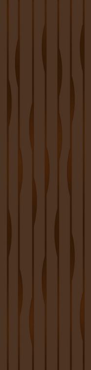 Suncoast Nazrana Series Engraved Acrylic Decorative Wall Panel Wood Brown 8x2 Ft - Rn 315