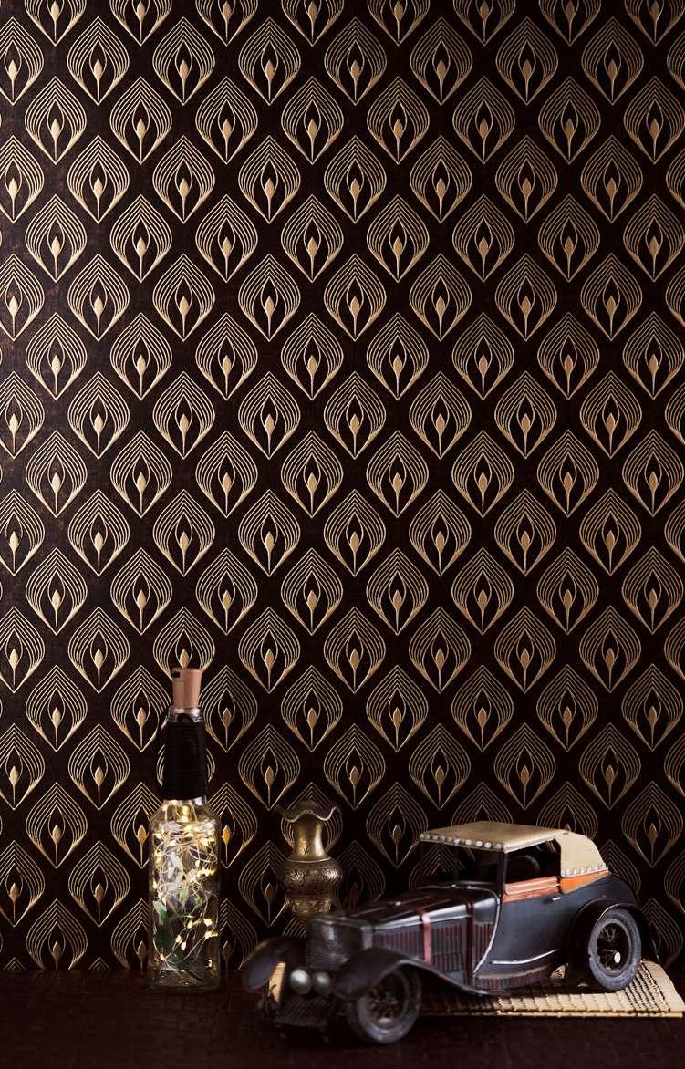 Charco Charm Series Charcoal Decorative Wall Panel Wood Wenge 8x2 Ft - Sg 68